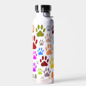 Dog schildert overal afdrukken waterfles (Links)