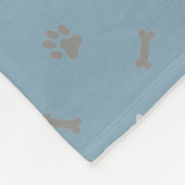 Dog Schnauzer Fleece Deken (Hoek)