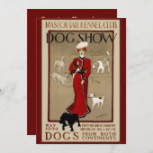 Dog Show Kaart (Voorkant / Achterkant)