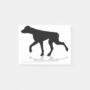 Dog Silhouette Pet Animal Post-it® Notes