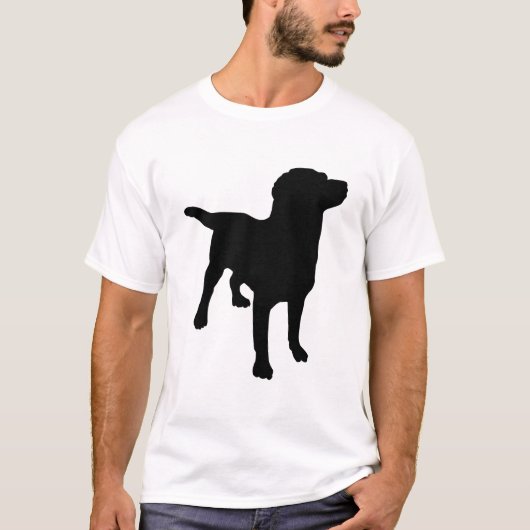 Dog Silhouette T-shirt (Voorkant)