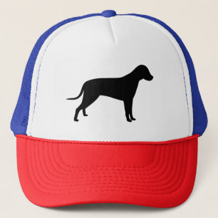Dog Silhouette Trucker Pet