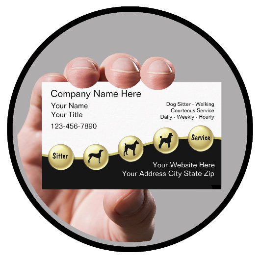Dog Sitter Visitekaartjes