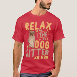 Dog Sitting Walker Sitter Pet Sitters T-Shirt