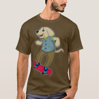 Dog Skateboard 1 T-shirt