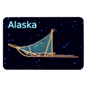 Dog Sled - Alaska Magneet