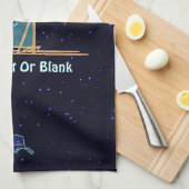 Dog Sled - Alaska Theedoek (Quarter Fold)