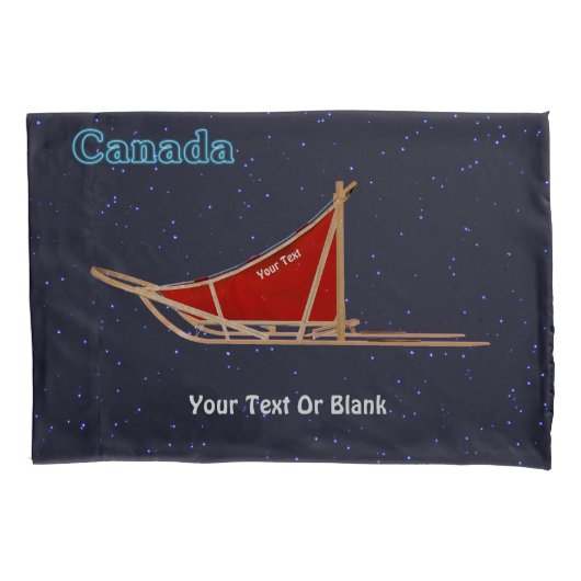 Dog Sled - Canada Kussensloop (Voorkant)