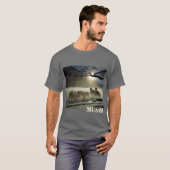 Dog Sled Team Afbeelding Mush Persoonlijk T-shirt (Voorkant volledig)