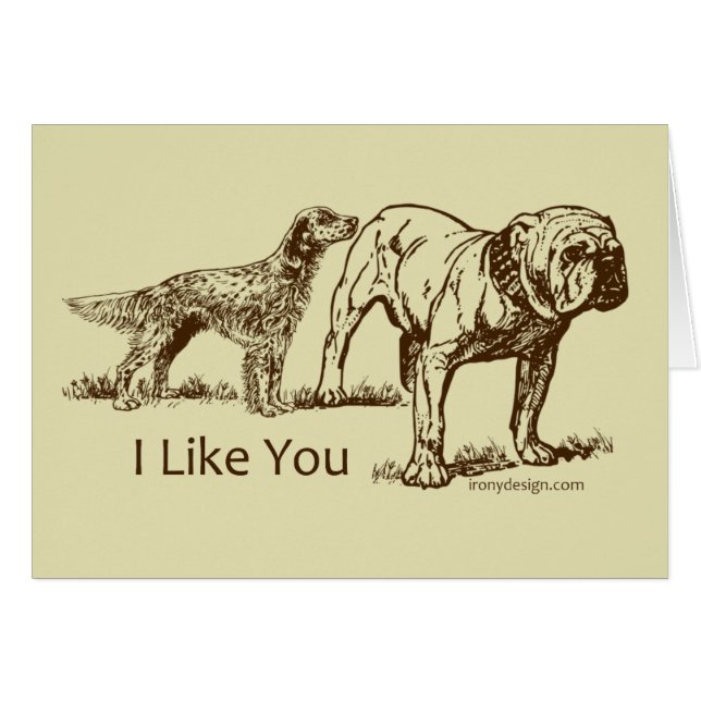 Dog Sniffs Butt (Voorkant Horizontaal)