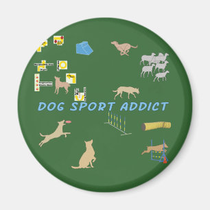 Dog Sport Addict Magneet