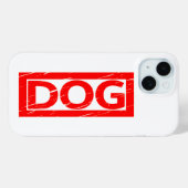 Dog Stamp Case-Mate iPhone Case (Achterkant (horizontaal))