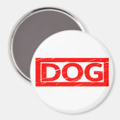 Dog Stamp Magneet (Voorkant / Achterkant)