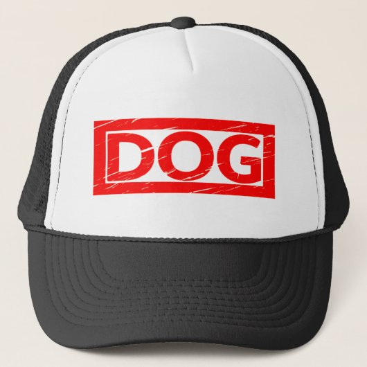 Dog Stamp Trucker Pet (Voorkant)