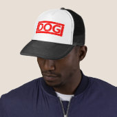 Dog Stamp Trucker Pet (In situ)
