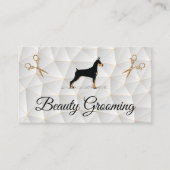 Dog-stand |  schaar visitekaartje (Voorkant)