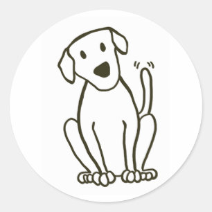Dog Sticker - Labrador Liefde