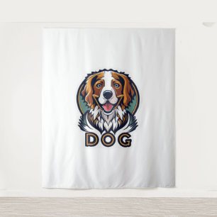 Dog Sticker Wandkleed