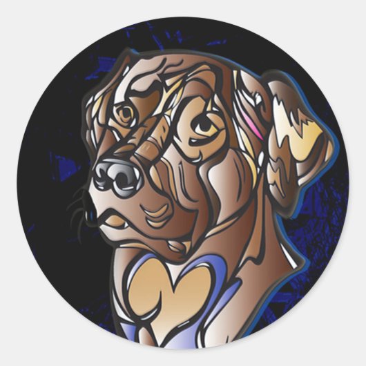 Dog Stickers (Voorkant)