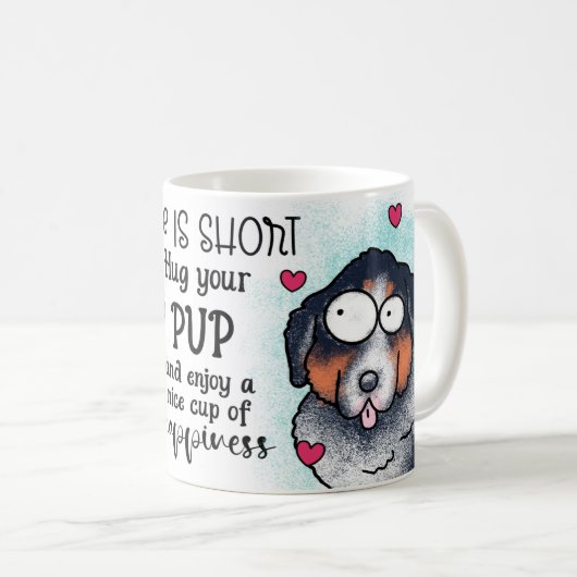 Dog Sublimation mug (Devant droit)