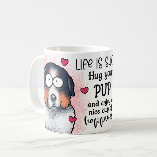 Dog Sublimation mug (Devant gauche)