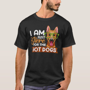 Dog Sunbril, ik ben hier voor de hotdogs T-shirt