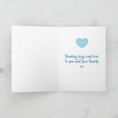 Dog sympathikaart van dalDesignNZ Kaart (Binnen)