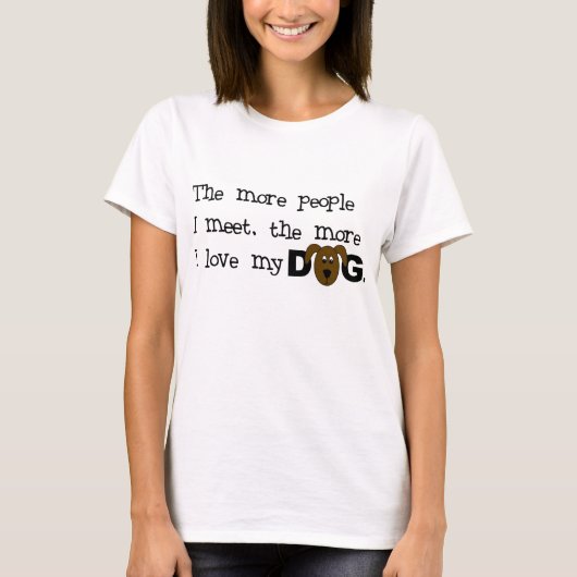 DOG T-SHIRT (Voorkant)