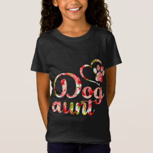 Dog tante Zuster Vloerpomp Hondenliefhebber T-shirt