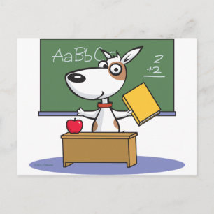 Dog Teacher Briefkaart