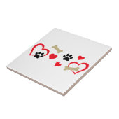 Dog Theme Tegeltje (Zijkant)