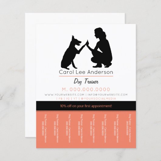 Dog trainer (Voorkant / Achterkant)