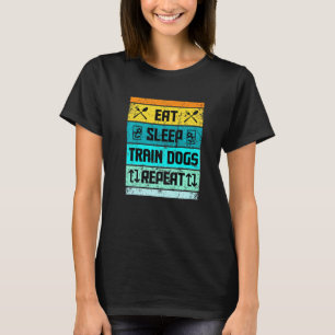 Dog Trainer Apparel Train Honden Opleiding T-shirt