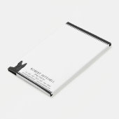 Dog Trainer Black German Shepherd Post-it® notes (Schuin)