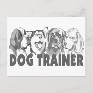 Dog Trainer Briefkaart
