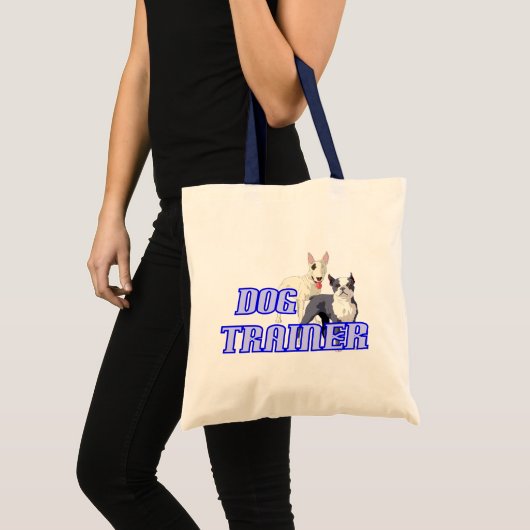 Dog Trainer Canvas tas (Voorkant (product))