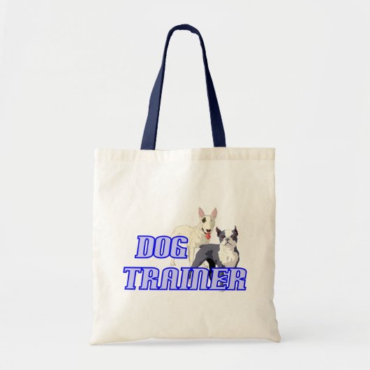 Dog Trainer Canvas tas (Voorkant)