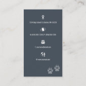 Dog Trainer | Dog Training School Visitekaartje (Achterkant)