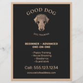 Dog Trainer Flyer (Voorkant)