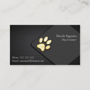 Dog Trainer Groomer Visitekaartje