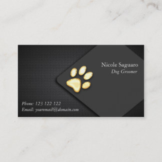 Dog Trainer Groomer Visitekaartje
