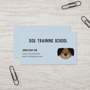 Dog Trainer & Instructor Visitekaartje - pictogram