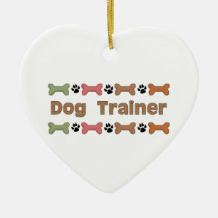 Dog Trainer Keramisch Ornament