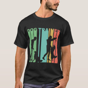 Dog Trainer Retro T-shirt