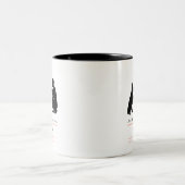 Dog trainer Two-Tone coffee mug (Centre)