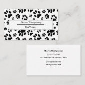 Dog Trainer Visitekaartje (Voorkant / Achterkant)