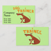 Dog Trainer Visitekaartjes (Voorkant / Achterkant)