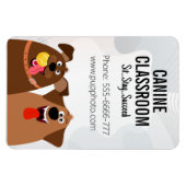 Dog Training Business Custom Magneet (Horizontaal)
