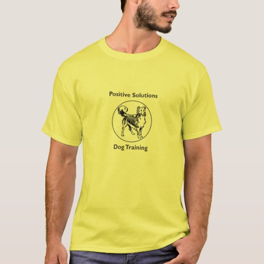 Dog Training Rules T-shirt (Voorkant)