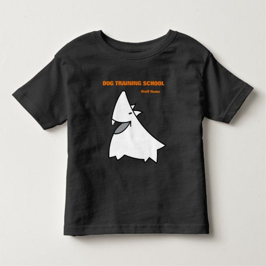 Dog Training School Personeel Kinder Shirts (Voorkant)
